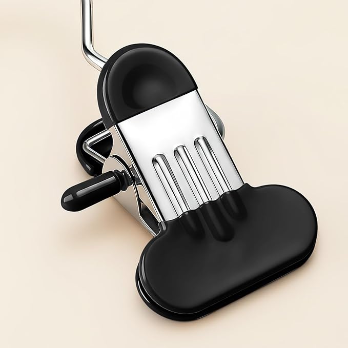 60 Pack Wide Leggings Hangers for Closet, Metal Pants Hangers with Clips, Non-Slip Skirt Boot Jeans Hanger, Stackable Closet Organizer Space Saving Black