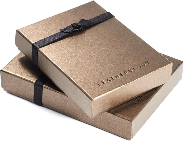 Leatherology Black Onyx Watch & Bracelet Box