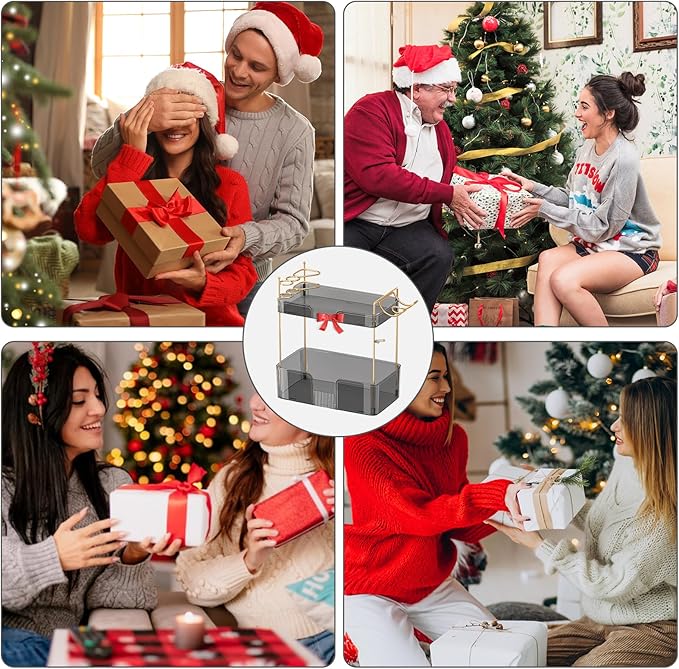 YCIA&DONE Bathroom Counter Organizer, Large Makeup Organizer Countertop, Shelf Storage, Vanity Tray, Easily Assemble for Bathroom Organizers and Storage, Undersink, Cabinet, 2 Tiers Grey