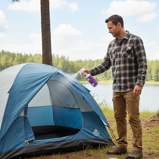 Fabric Freshener Spray, 32oz. 'Lavender' Odor Remover Spray. Shoe Deodorizer, Carpet Deodorizer, Odor Eliminator for Strong Odors Cleaning Supplies. ProvenSafeโข Fabric Freshener for Sensitive Gear