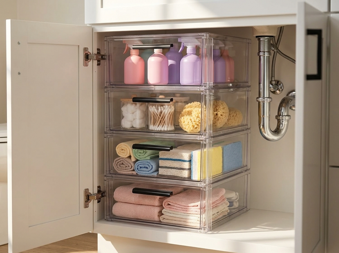 Best Stackable Storage Drawers for Small Spaces: Smart Way to Organize Hidden Areas