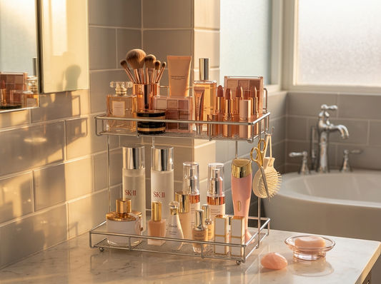 Best Smart Countertop Organization for Small Spaces: Easy 2-Tier System for an Efficient Living Space
