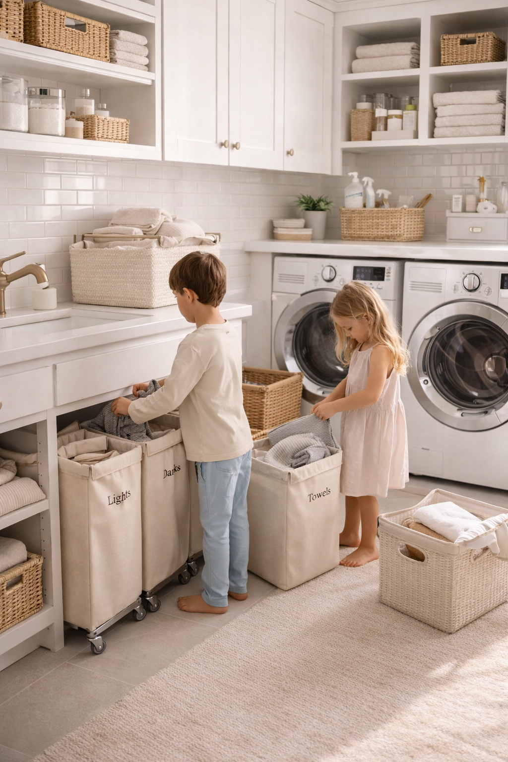 Laundry Room Organization for Busy Families