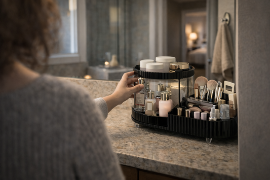 When Your Vanity Starts to Flow: A Smarter Way to Organize Skincare and Makeup