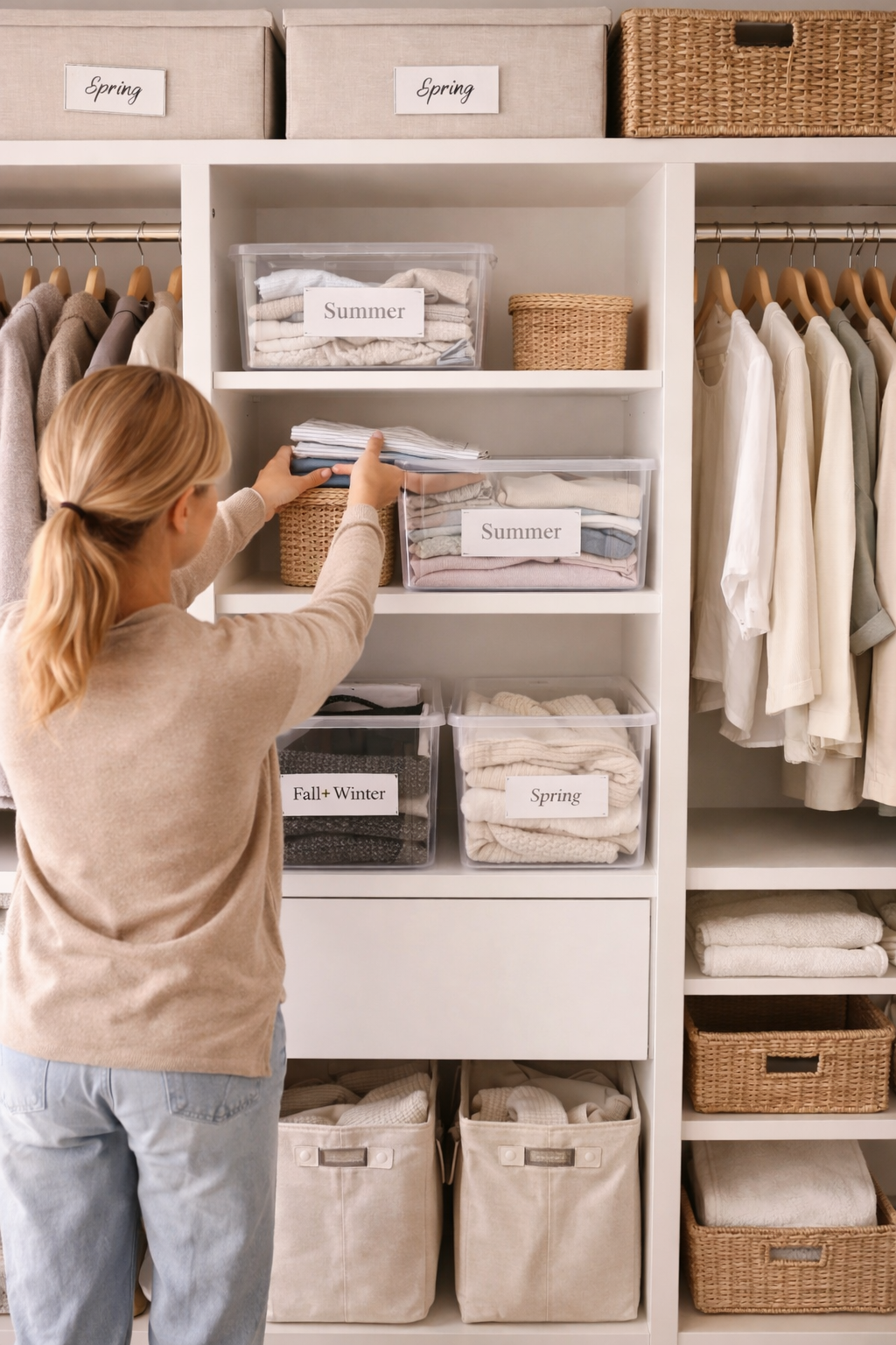 Seasonal Closet Organization Made Simple