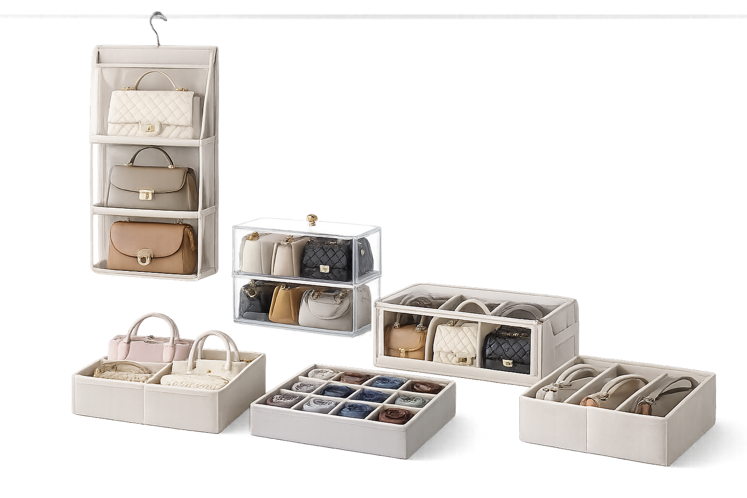 9.05 Handbag Storage Organizers