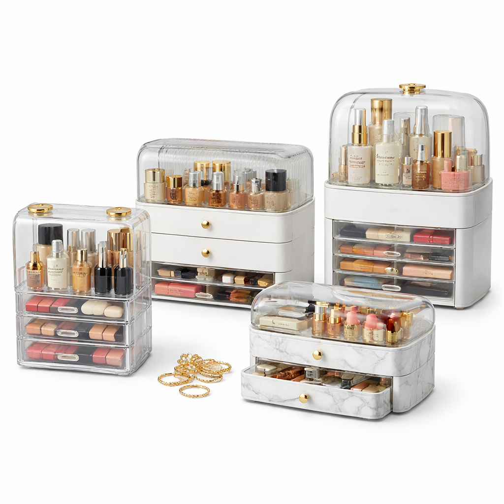 1.04 Makeup Storage Boxes