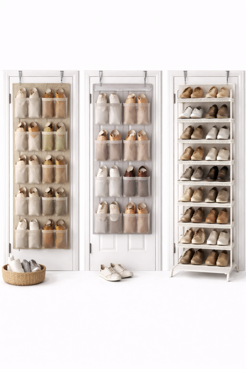 8.02 Over Door Shoe Organizers