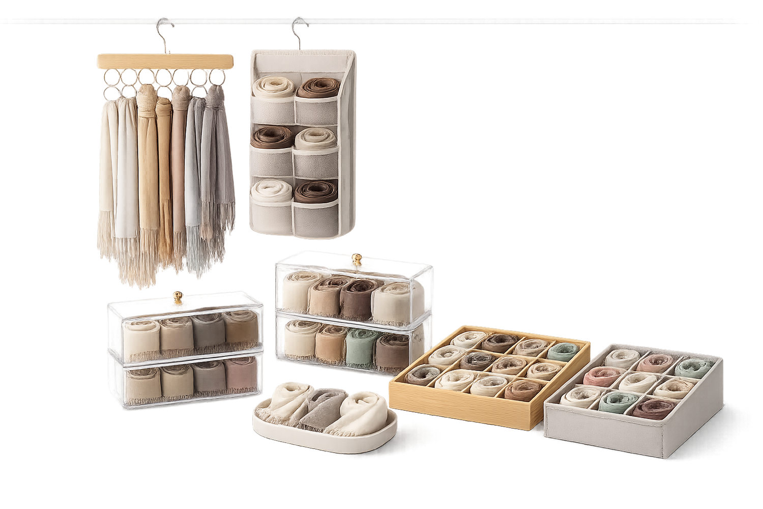 9.03 Scarf Organizers