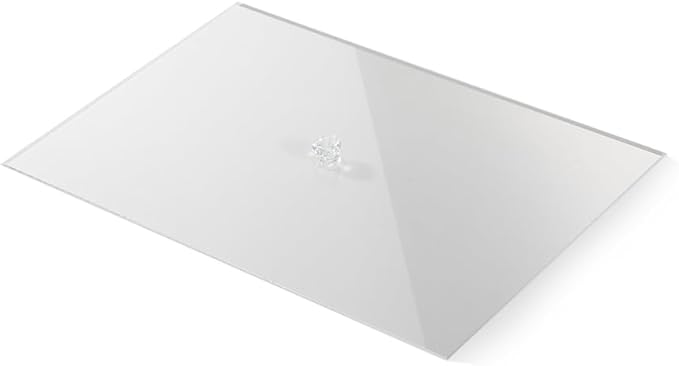 Jewelry Tray, Organizer for Ring Earring Necklace Pendants Bracelet Stackable Showcase Display (white, Lid)