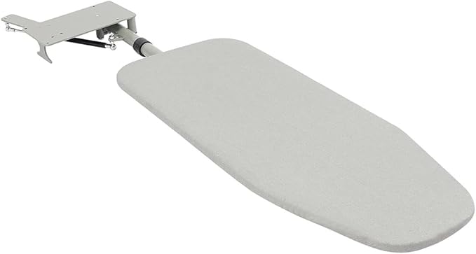 Embedded Foldable Rotated Ironing Board， 31.5"x 13.4"Fold Away Iron Board Wall Mount Space-Saving Ironing Board with Removable Heat Resistant Cover for Small Spaces Home Laundry Room