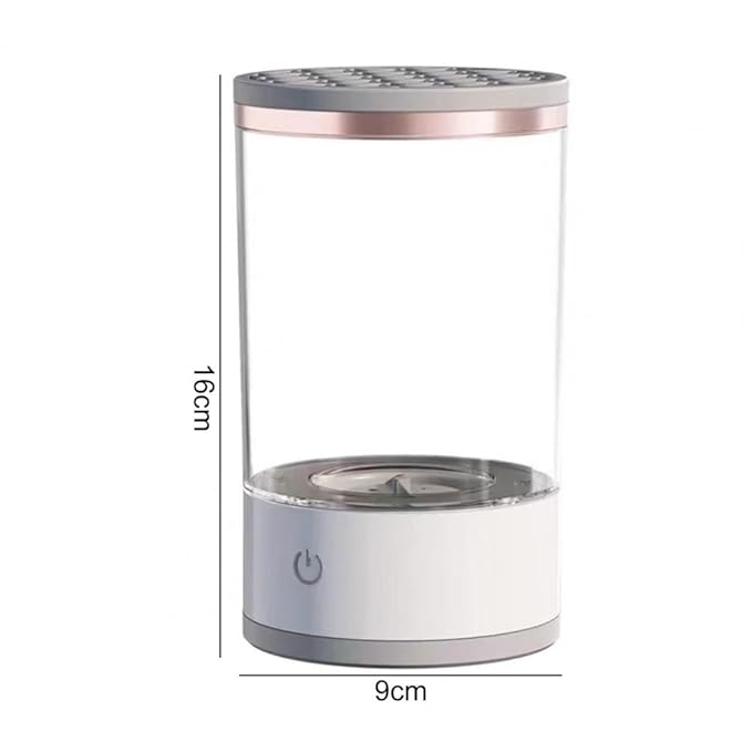 Electric Makeup Brush Cleaner, Makeup Brush Cleaner Machine with Brush Clean Mat, Automatic Cosmetic Brush Cleaner for All Size Beauty Makeup Brushes Set For Her, Women, Girlfriend, Female