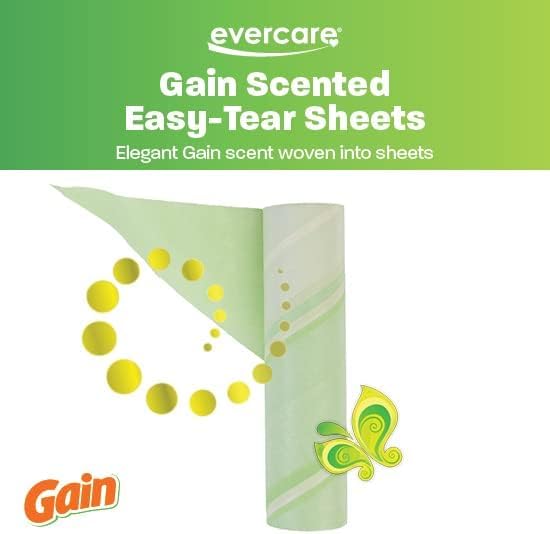 Evercare 10” Mega All-Purpose Pet Hair Lint Roller Refills, 3 Pack, 50 Sheets Each, Gain Scented – Sticky Roller for Pet Hair, Cat & Dog Hair Remover, Lint Remover for Furniture, Clothing & Cars