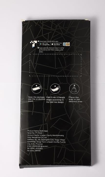 Upgraded Moth Traps, 6Pack Double Potent Pantry & Clothes Traps with Pheromones Prime, No Toxic & Odorless Meal Moth Trap, Organic Sticky Moths Balls Repellent with Lure for Closet, Kitchens