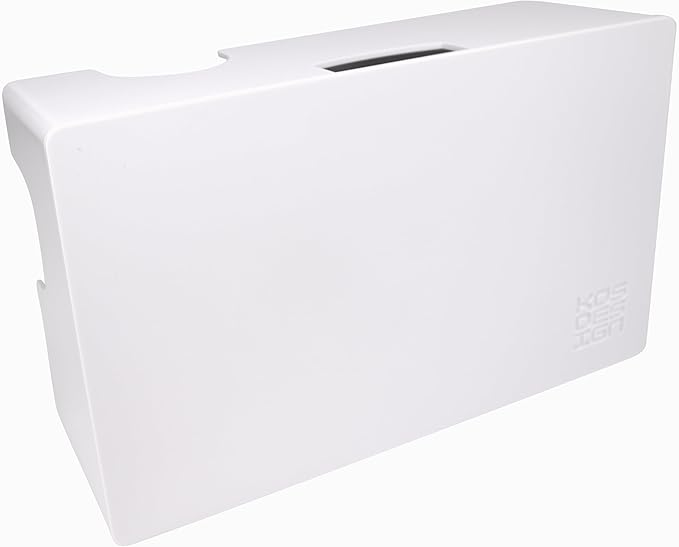 Cable Management Box with Included Mounting Hardware – ABS Cord Organizer (12,7 x 7,8 x 4,5 in) | Heat-Tolerant Power Strip & Cable Storage | Wall-Mountable or Floor Use