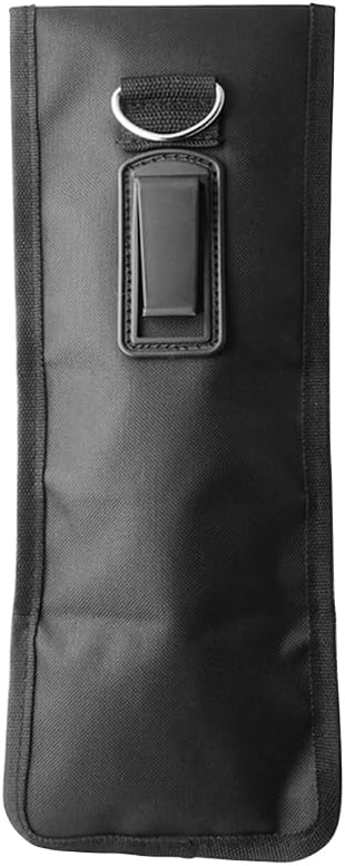 Installmates Cable Tie Pouch, Holds 11" Cable Ties (Black)