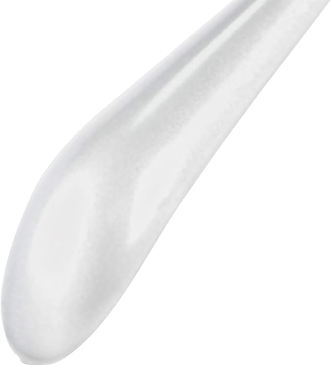Mawa by Reston Lloyd BodyForm Series Non-Slip Space-Saving Clothes Hanger with Bar For Pants, 16 1/2", Style 42/LS, Set of 5, White