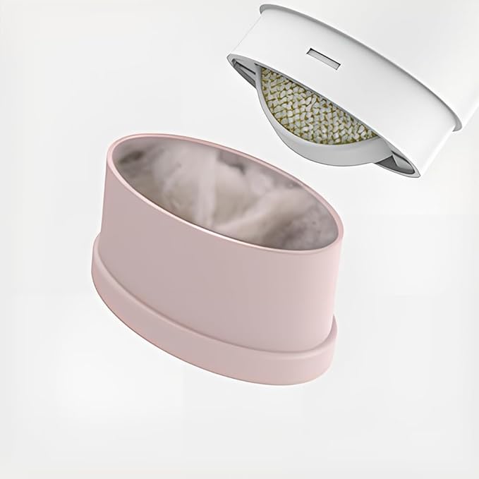 2PCS Lint Brushes for Clothes, Cat Dog Hair Remover for Lundary, Self-Cleaning Lint Remover for Bed Sofa Coat, Best Hair Cleaning Brushes Better Than Lint Roller (Large Pink and Mini Blue)