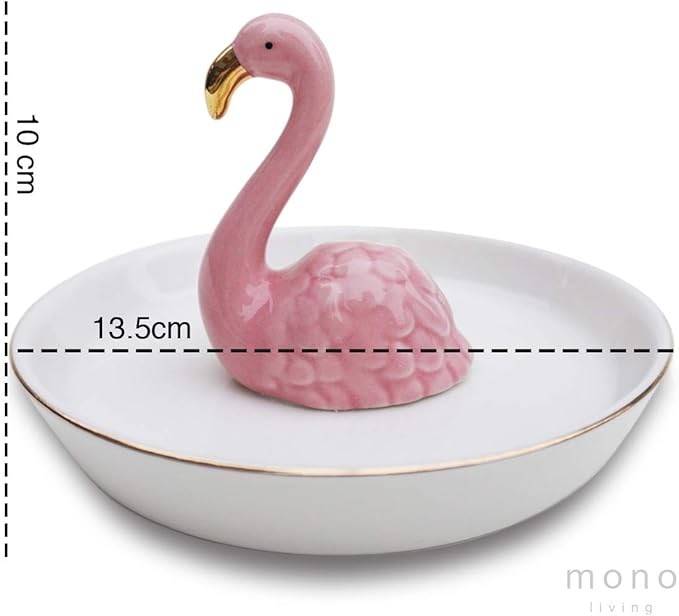 Flamingo Decor, Flamingo Jewelry Holder, Ring Holder, Jewelry Holder Dish, Thanksgiving, Christmas