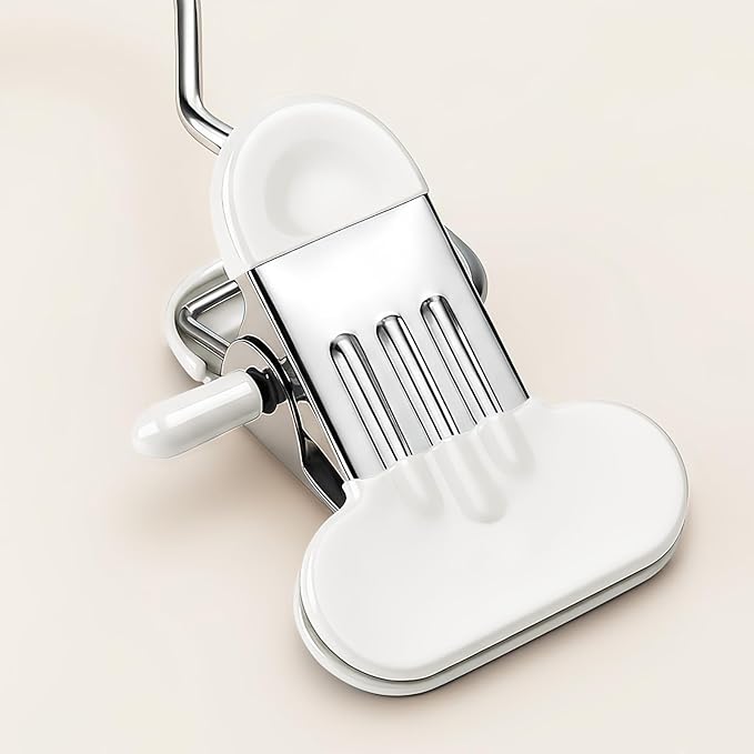 40 Pack Wide Leggings Hangers for Closet, Metal Pants Hangers with Clips, Non-Slip Skirt Boot Skirt Jeans Hanger, Stackable Closet Organizer Space Saving White