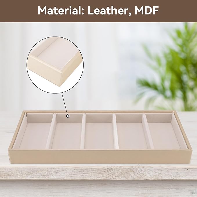 Glasses Box Tray, Sunglass Tray Stackable Glasses Display Organizer Jewelry Organizer for Watch Holder 14.96 * 6.5IN