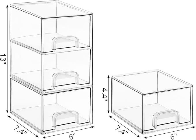 3P Laundry Container and Dryer Sheet Holder Set, Laundry Room Organization and Storage, Dishwasher Pods Holder, Clear Dispenser and Box Set