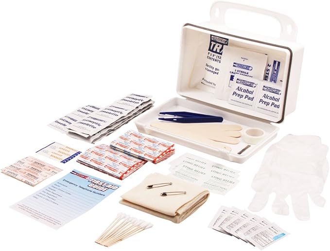 Rapid Care First Aid RC-10MAN-W 10 person 106 Piece ANSI/OSHA Compliant First Aid Kit in Wall Mountable Poly Case