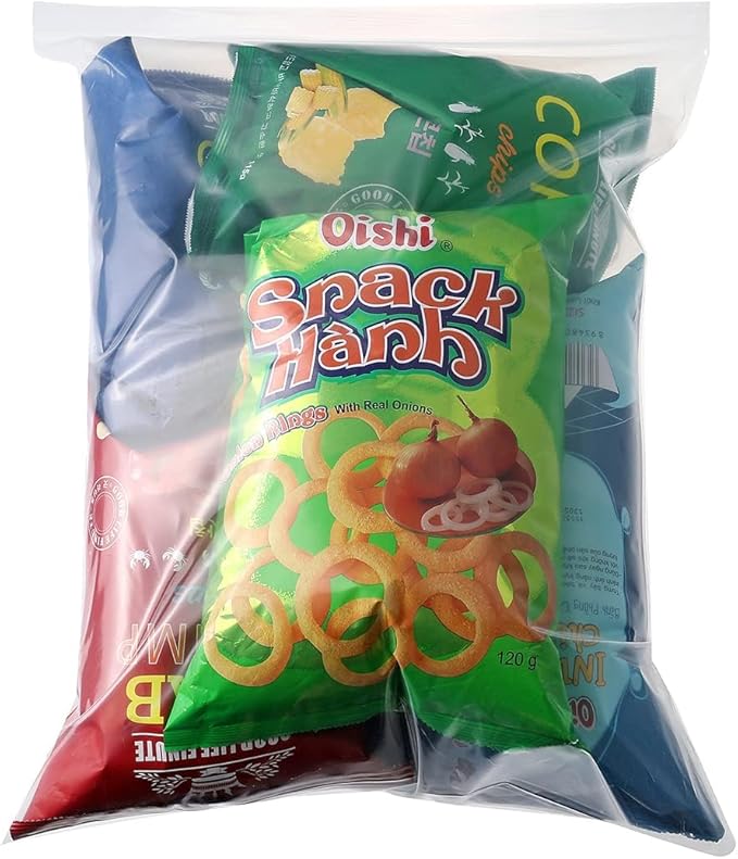 20 PCS 10" x 13" Thick 4 Mil Clear Zip Poly Lock Plastic Bags Seal Reclosable Zip Bag Heavy-Duty Clothing T-Shirt Toys Snacks Zipper Bags