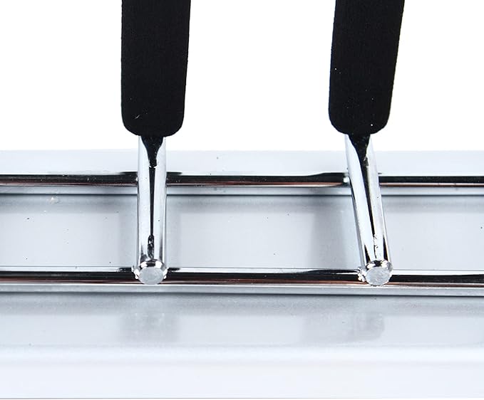 Pull Out Clothes Hanger Trousers Rack Pants Rack Stand Extending Rail Wardrobe Storage Organiser Tie Scarf Rack Pull Out Pants Rack for Closet Wardrobe