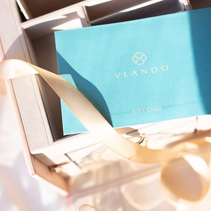 Vlando Jewelry Box Organizer for Girls Women, Large Baroque Jewelry Holder Organizer with Mirror, 3 Drawers for Bracelets, Earrings, Rings, Necklaces, Mothers Day for Loved One, Pink