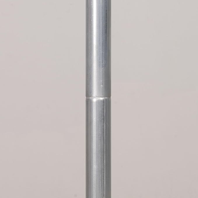 Household Essentials Steel Outdoor Clothesline Single T-Post, Silver