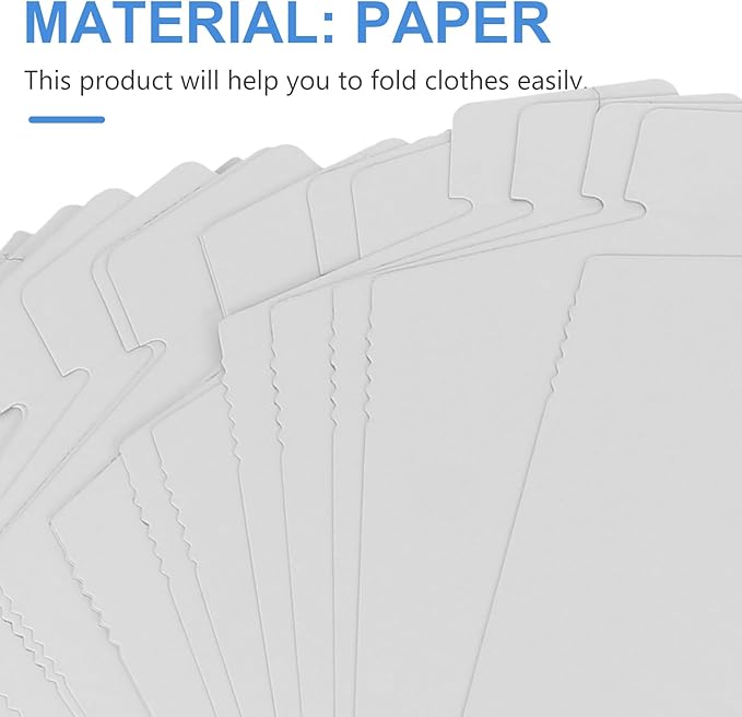 Ciieeo Shirt Folding Board Clothes Folder Laundry Folding Board for T-Shirts Collared Shirts and More 14.21 X 8.14 Inches Neat Closet and Drawer Organizer