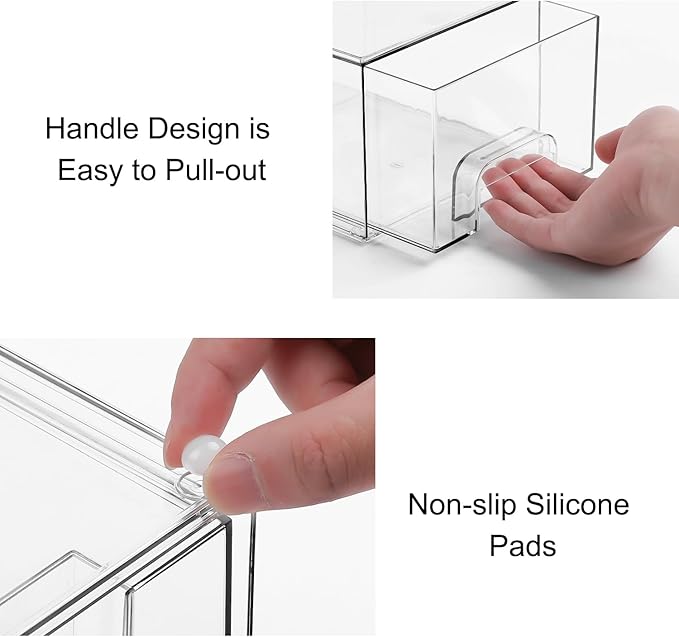 Stackable Dryer Sheet Holder and Laundry Pods Container Set by VOTLEVT, Clear Dryer Sheet Dispenser and Laundry Pods Box Set, Dishwasher Pods Holder, Laundry Room Organization and Storage