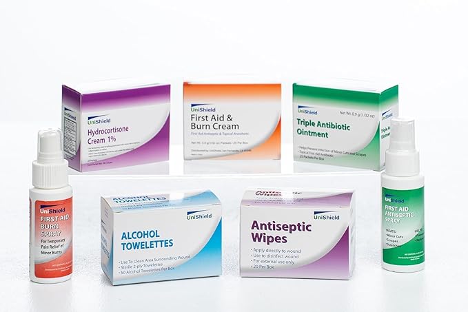 Class-A First Aid Refills Medication Without Cabinet | Essential Medications for Emergency Preparedness | Ensuring Long-Lasting Reliability | Exceeds OSHA