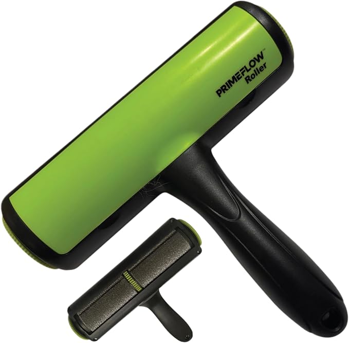 Pet Hair Remover Roller – Reusable Manual Lint Roller for Dog & Cat Hair Eco-Friendly, Ergonomic Design Ideal for Furniture, Clothing & Car Interiors Fur-Free.