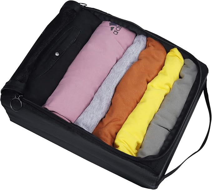 Gloppie 4-Pack Packing Cubes for Luggage - Organizer Suitcase Bags Set - Carry On Travel Accessories