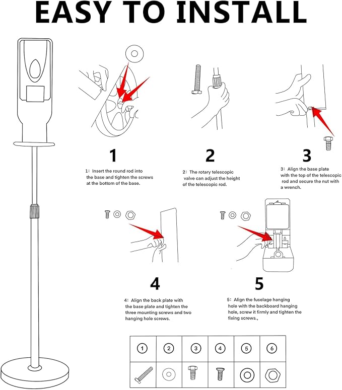 Blulu 2 Pack Manual Hand Sanitizer Dispenser with Stand and Drip Catcher and Refillable Bottle Stand Sanitizing Station for Restaurants, Schools, Churches
