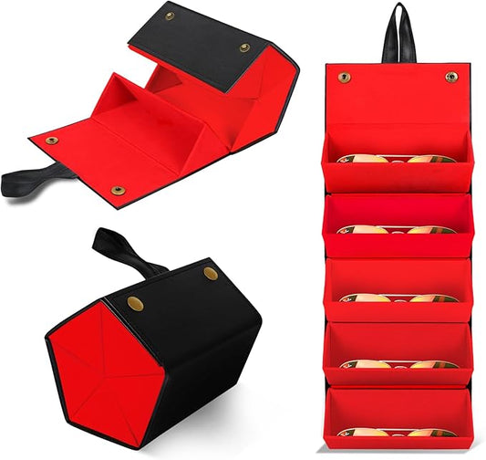 Travel Sunglasses Organizer, Sunglasses Travel Case for Multiple Pairs, Multiple Glasses Travel Case for Women, Men