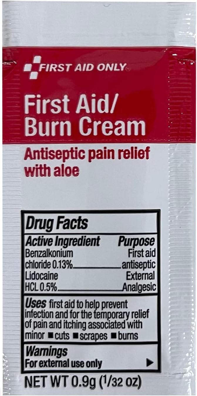 First Aid Only 9302-25M 25-Person Contractor's First Aid Kit for Home Renovation, Job Sites, and Construction Vehicles, 178 Pieces, White