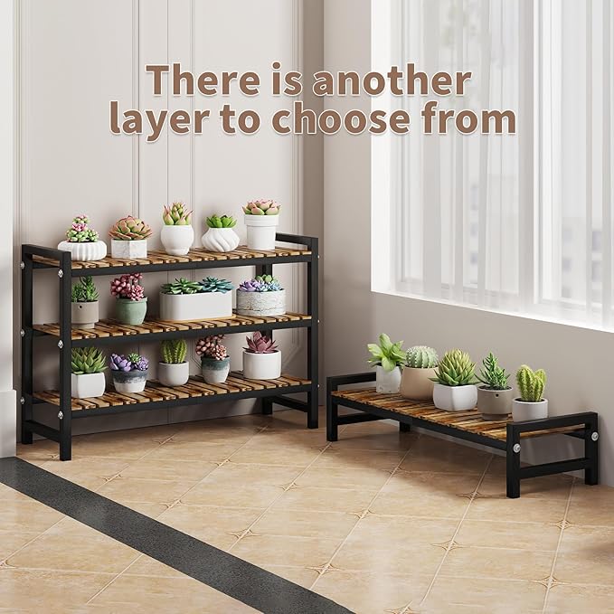 Shoe Rack Organizer for Small Spaces 1 Tier Long Narrow Shoe Stand, Closet Shoe Rack, Small Shoe Shelf for Closet Entryway Corner Garage and Bedroom Front Door - Shoe Storage Combining Wood and Metal