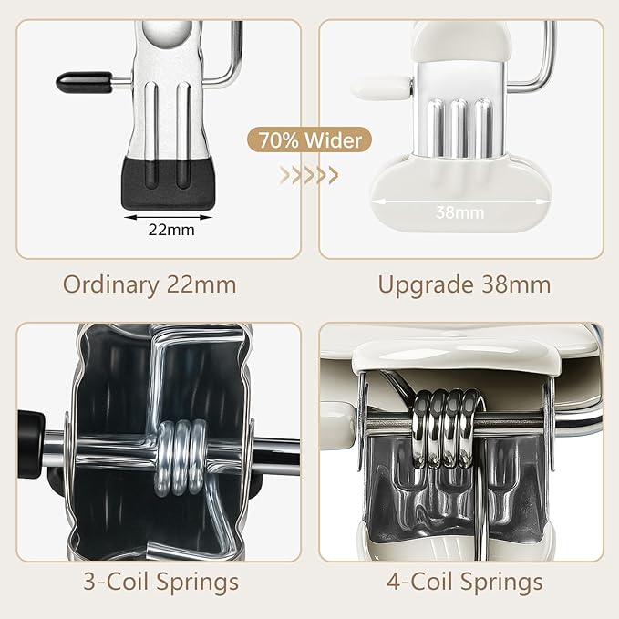 40 Pack Wide Leggings Hangers for Closet, Metal Pants Hangers with Clips, Non-Slip Skirt Boot Skirt Jeans Hanger, Stackable Closet Organizer Space Saving White