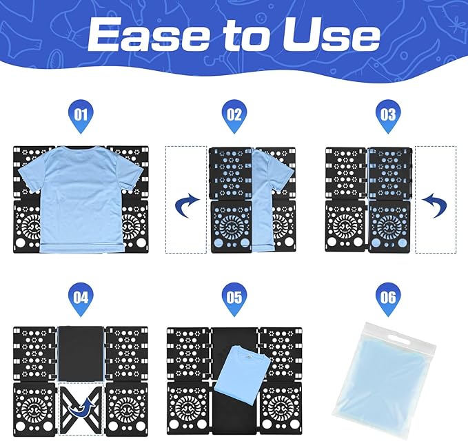 BoxLegend Shirt Folder Board V3 with Shirt Bags Zipper 11x14 inch Pack of 100 Shirt Packaging Frosted Shipping Bags with Handle