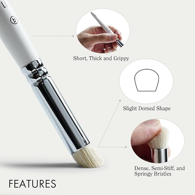 ARTIFY Drybrush Set of 5 Sizes: Expert Series Dry Brush for Effortless Miniature, Model, Ceramics Painting - Hobby Detail Small Acrylic Oil Paint Brushes for Tabletop & Wargames Miniatures