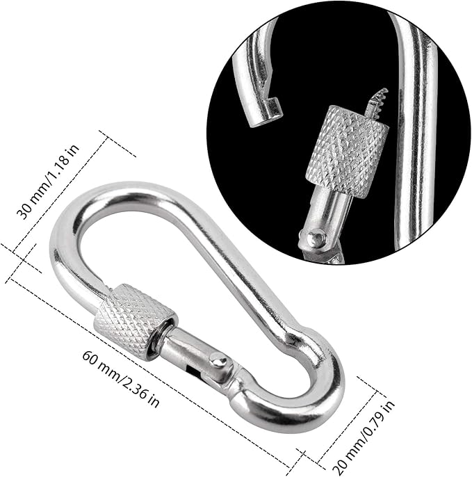 KEILEOHO 164 FT 1/4 Inch White Cotton Rope, Clothesline Rope, Craft Knitting Dream Catcher Rope, Cotton Clothesline for DIY Rope Basket Bowl Mat Candle Replacement Wick, with 2 Stainless Steel Hooks