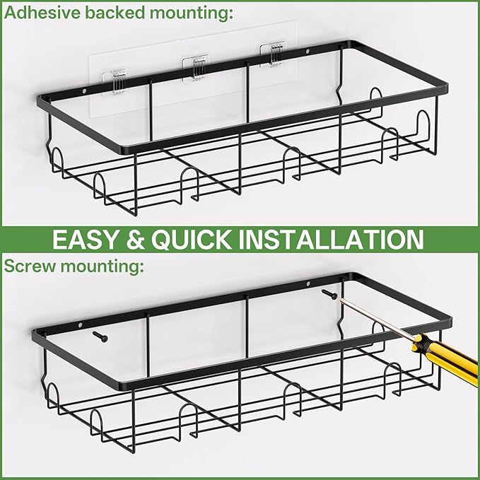 3 Pack Hat Rack for Wall - Hat Organizer for Baseball Caps Wall Mounted Space Saving Hat Shelf for Hats, Caps, Scarves, Keys & More,Durable Hat Holder Suitable for Entryways, Bedrooms,Closets