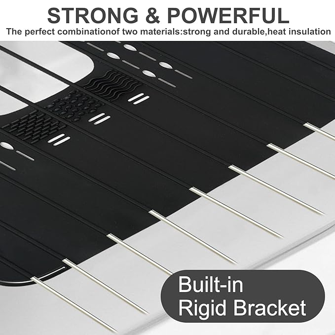 Sink Foldable Cover for Counter Space - Makeup Brush Cleaning Mat - Bathroom Makeup Tools Organizer Space Saver Bathroom Sink Silicone Cover