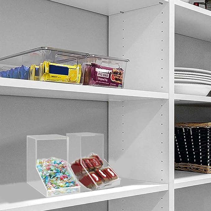 Acrylic Dishwasher Pods Container with 2 Lids,Wall Acrylic Container for Dishwasher Pods Candy Laundry Pods Storage,Clear Dishwasher Pod Holder Under Sink Kitchen