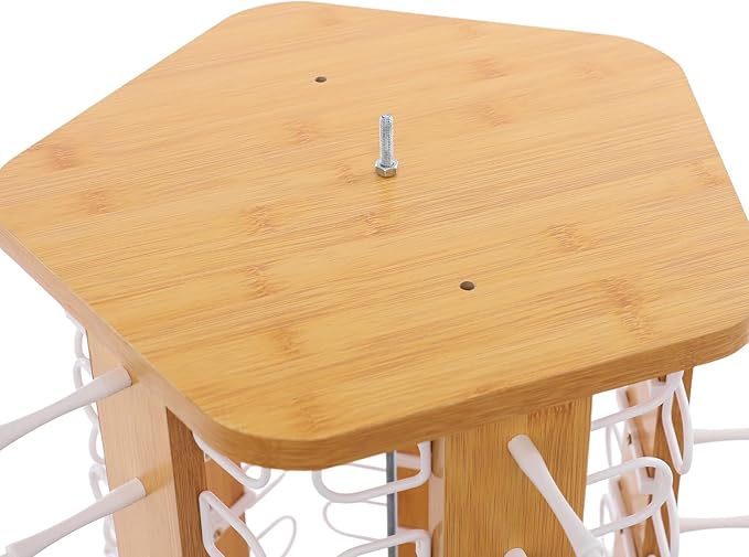 50 Pairs Glasses Rack, 360° Rotating Sunglasses Display Rack, 5-Sided Eyeglasses Storage Organizer, Eyewear Holder, Commercial Sunglasses Display Stand, Log Color