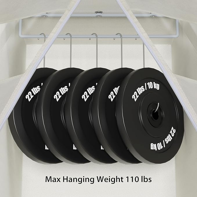 Zilink Clear Garment Bags for Hanging Clothes 54" Large Hanging Garment Bag for Closet Storage with Clear Window Space Saving Garment Storage Bags for Suits, Coats, Dresses, 2-Pack