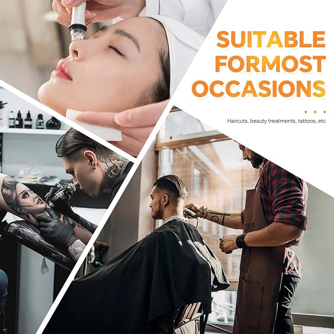 Makuep Train Case,Extra Large See-Through 6 Trays Makeup Box Travel Case Professional Cosmetic Storage for Makeup Artist, Nail Tech, Hairstylists Salon Barber Case